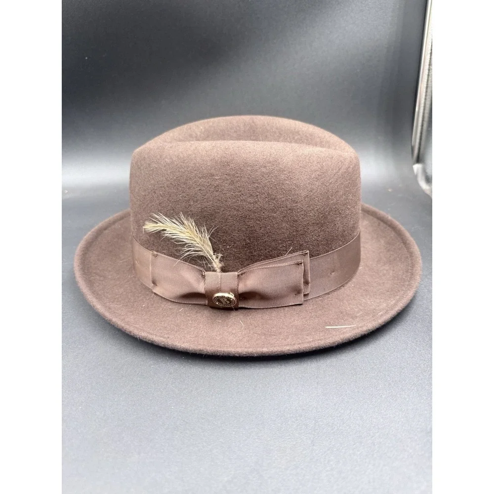 Bruno Capelo Men's Australian Wool Chicago Collection Hat Size L